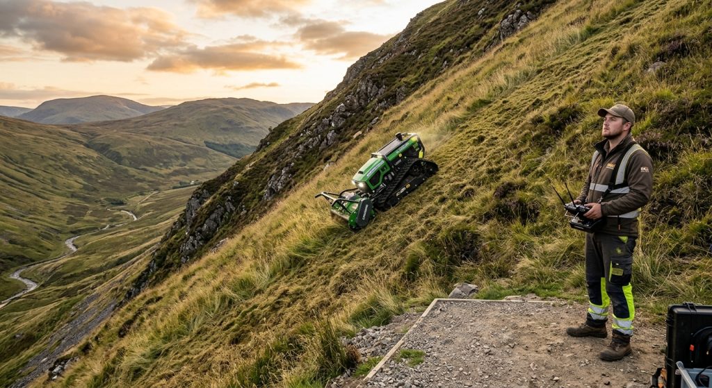 5 Dangerous Slope Mowing Mistakes That Remote Control Mowers Eliminate Overnight Featured Image