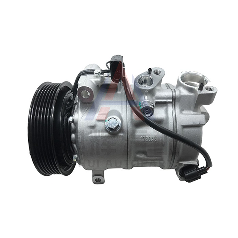 Audi Car Air Conditioning Compressor Assembly 12V 6PK 128mm
