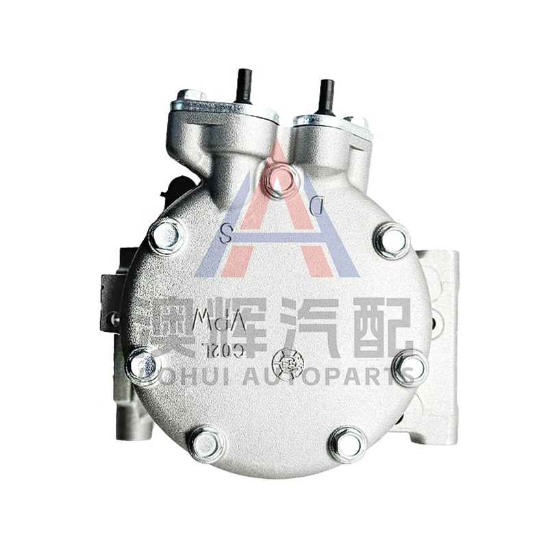 TRUMPCHI Car Air Conditioning Compressor Assembly 12V 6PK 110mm R134a - Image 3