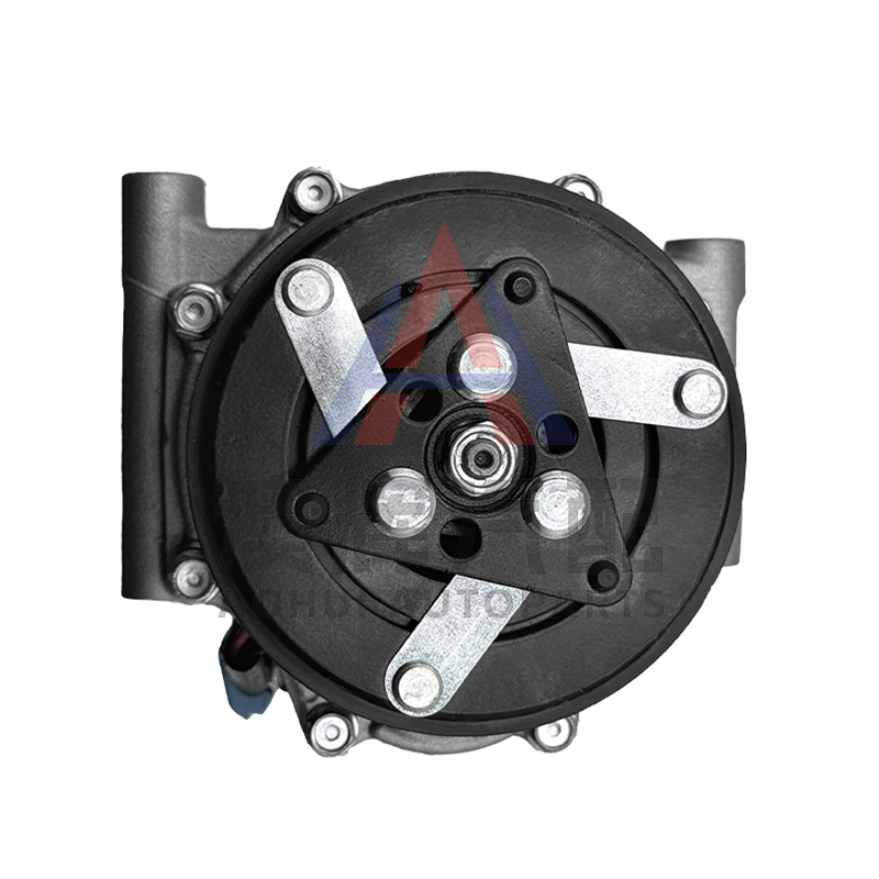 TRUMPCHI Car Air Conditioning Compressor Assembly 12V 6PK 110mm R134a - Image 2