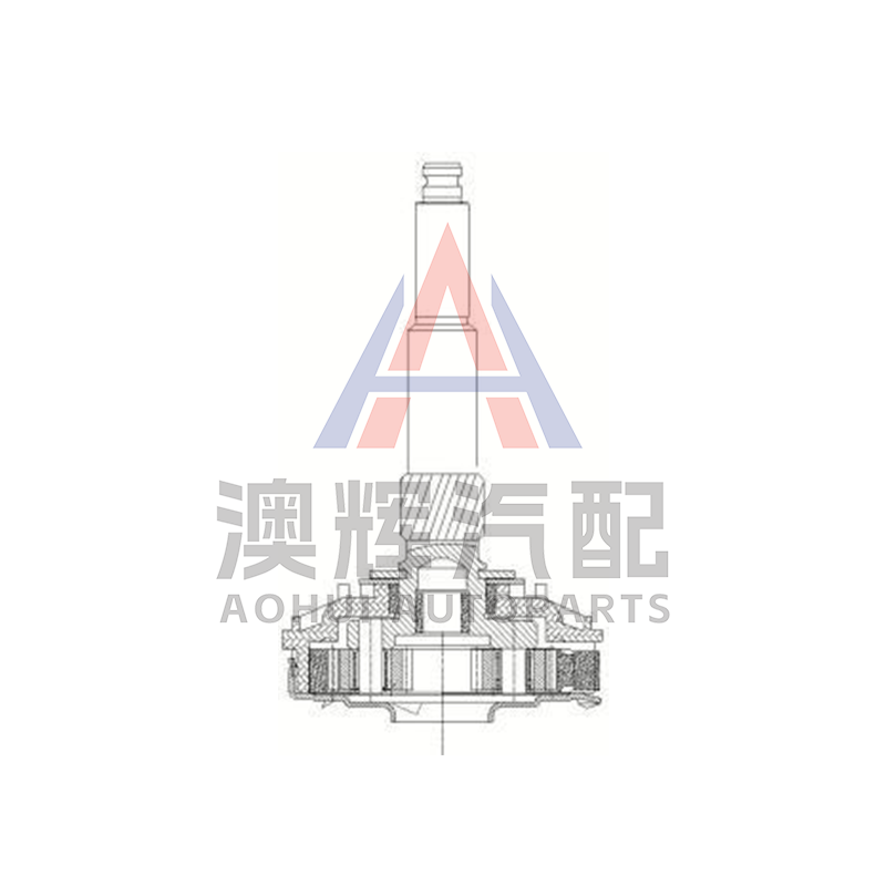 Starter BENDIX Gear AL6108 assembly