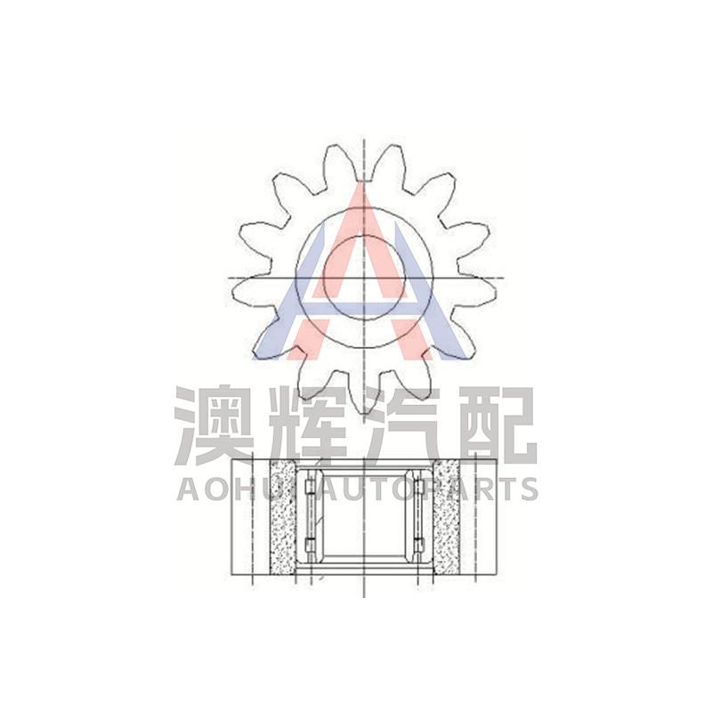 Starter BENDIX Gear AL6114
