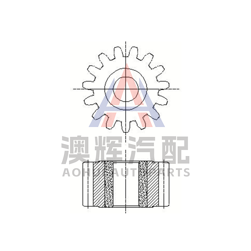 Starter BENDIX Gear planetary gear