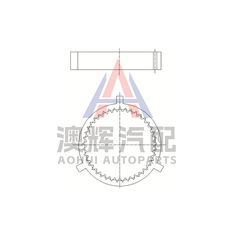 Starter BENDIX Gear internal gear ring
