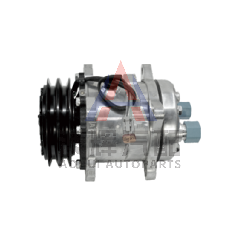 CONSTRUCTION VEHICLE Car Air Conditioning Compressor 24V Double A 125mm