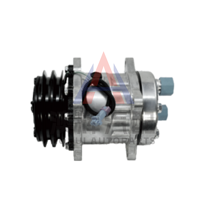 CONSTRUCTION VEHICLE Car Air Conditioning Compressor 24V Double A 125mm