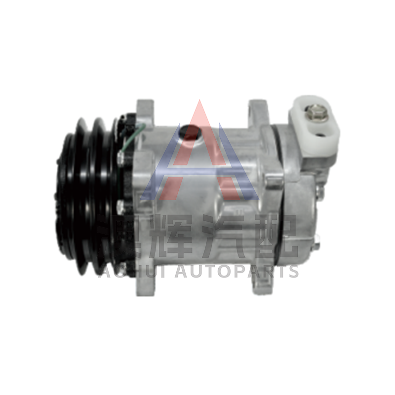 CONSTRUCTION VEHICLE Car Air Conditioning Compressor 24V Double A 132mm