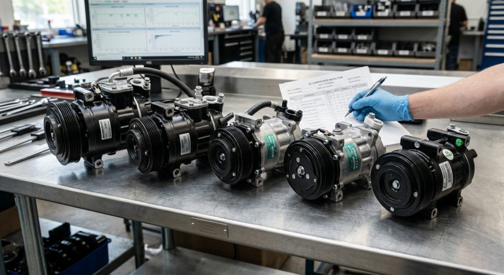 AC Compressor Compatibility by Vehicle Brand: A Sourcing Checklist for Wholesale Buyers