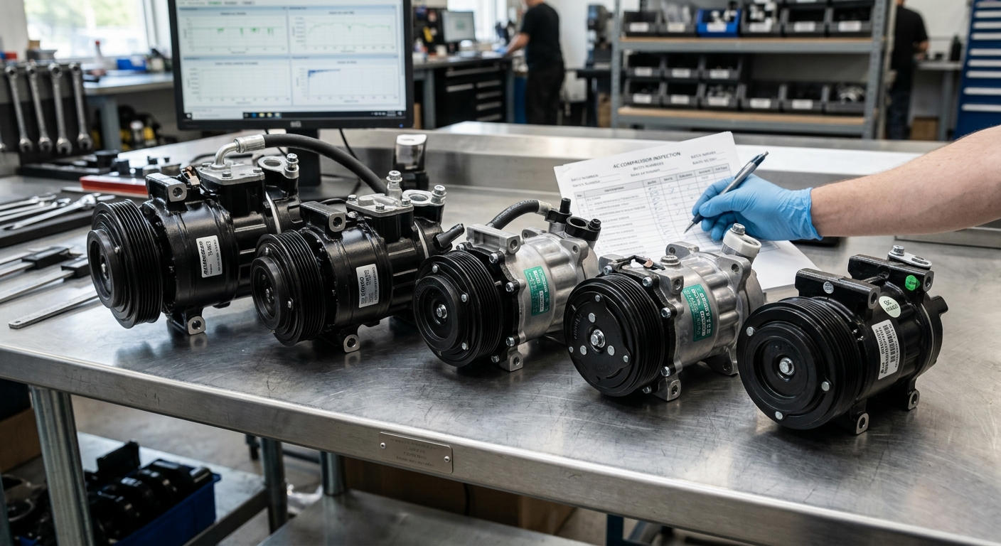 AC Compressor Compatibility by Vehicle Brand: A Sourcing Checklist for Wholesale Buyers