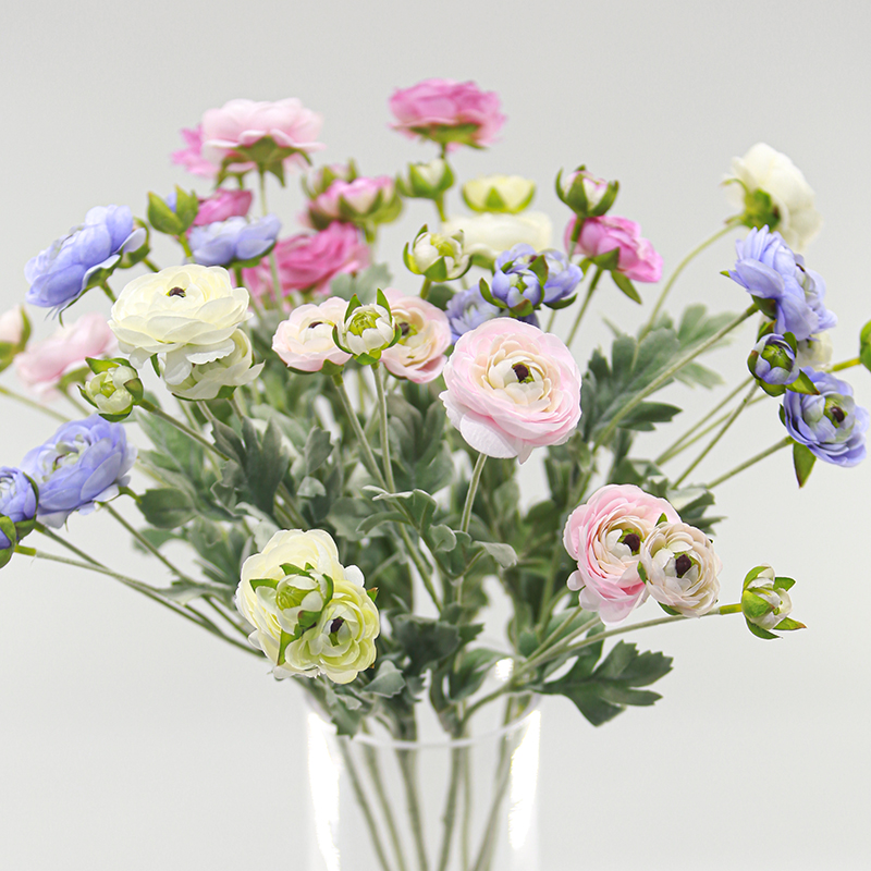 Silk Artificial Ranunculus