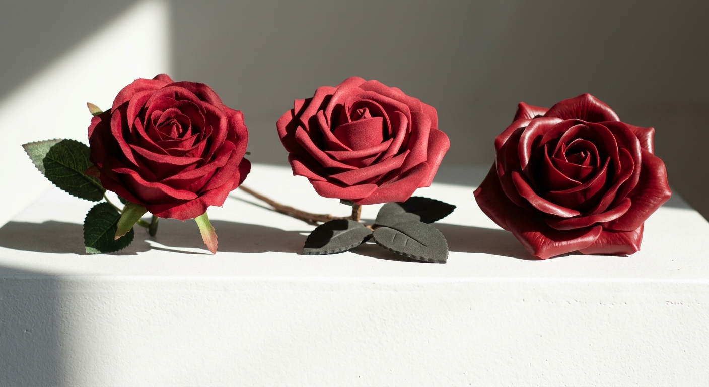 Silk vs. PU vs. Latex: Which Artificial Flower Material Is Right for Your Product Line? Featured Image
