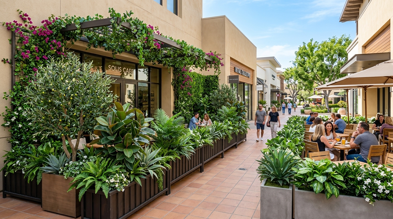 UV-Resistant Artificial Plants: What ‘Fade-Proof’ Really Means for Outdoor Installations Featured Image