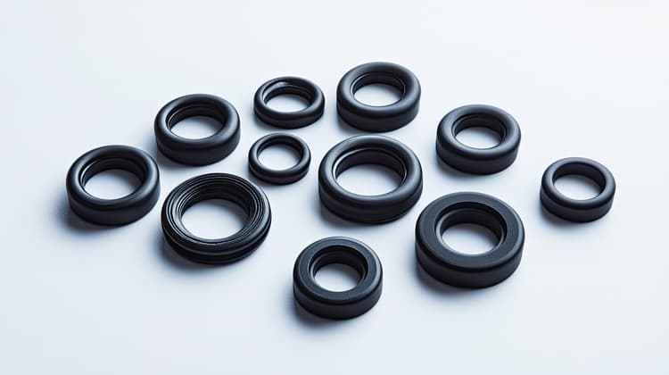 custom molded flange and housing gaskets