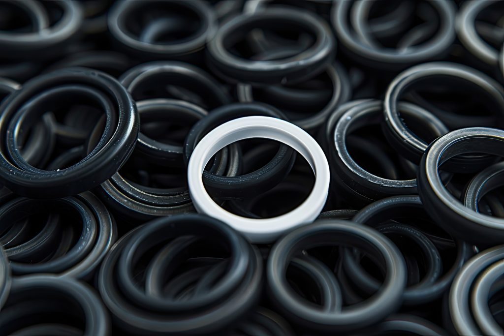 Custom molded sealing components