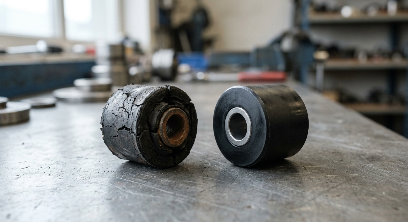 Why Rubber Bushings Fail: Symptoms, Causes, and Replacement Checks Featured Image