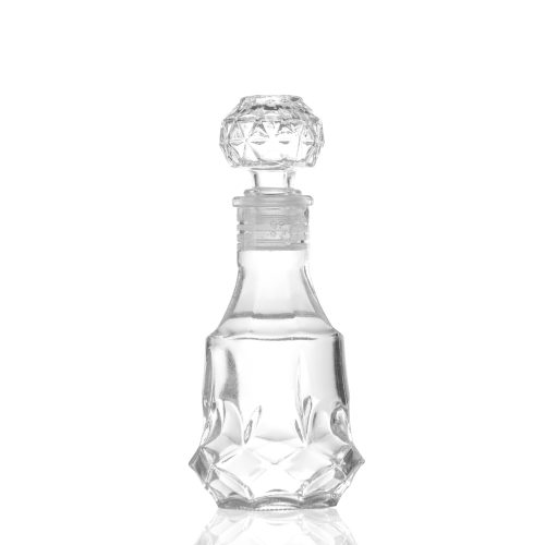 130ml Small Glass Decanter with Stopper