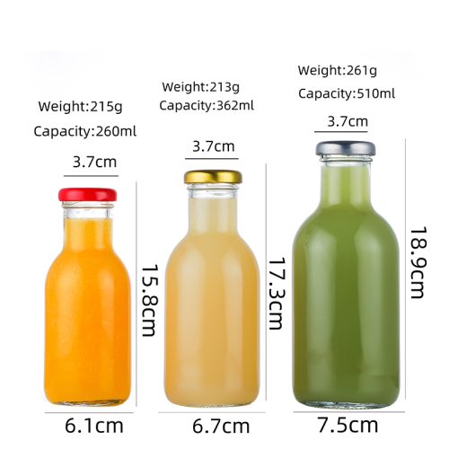 250ml 350ml 500ml China Beverage Juice Glass Bottle Featured Image