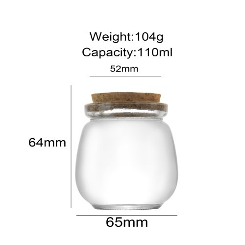 180ml 270ml Glass Pudding Jars with Lids Featured Image