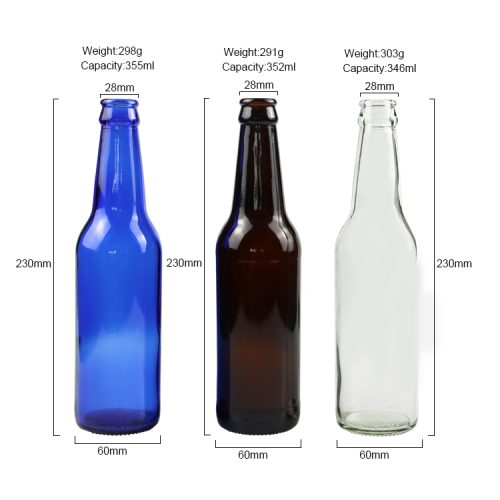 350ml Coloured Glass Wine Bottles Featured Image