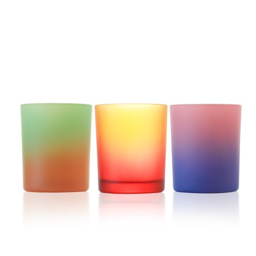 200ml Colored Glass Candle Containers