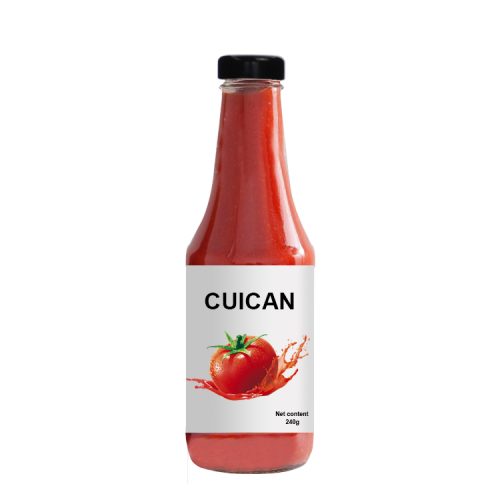 350ml Ketchup Bottle Glass