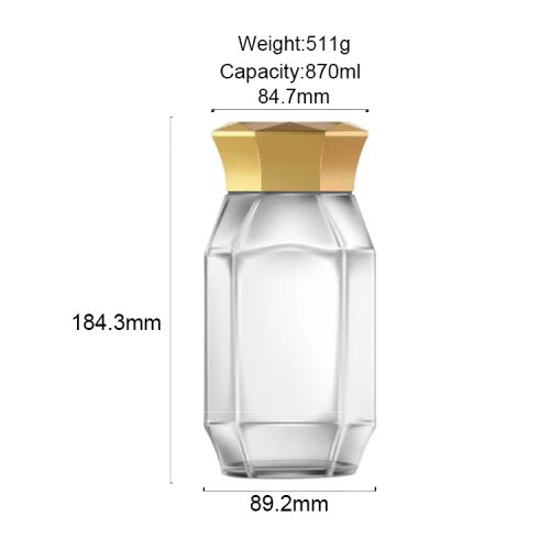 870ml Glass Coffee Storage Jars Featured Image