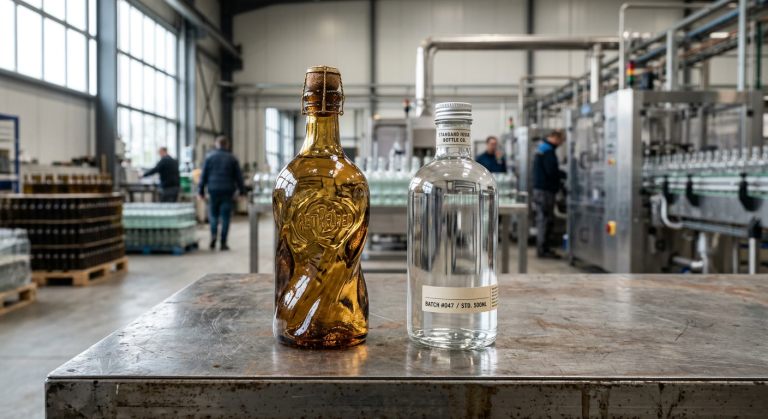 Private Mold vs. Stock Mold Glass Bottles: Which One Is Right for Your Brand? Featured Image
