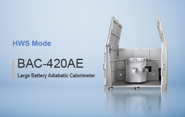 Large Battery Adiabatic Calorimeter